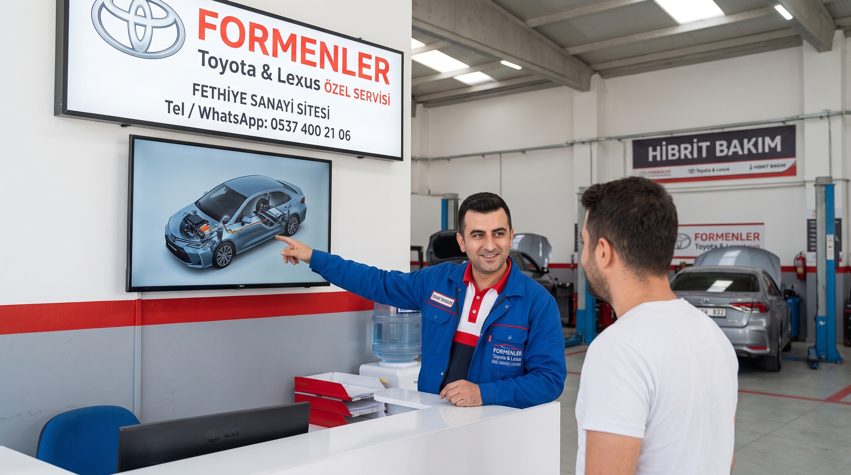 Formenler Toyota Lexus Hibrit Batarya ve İnvertör Testi